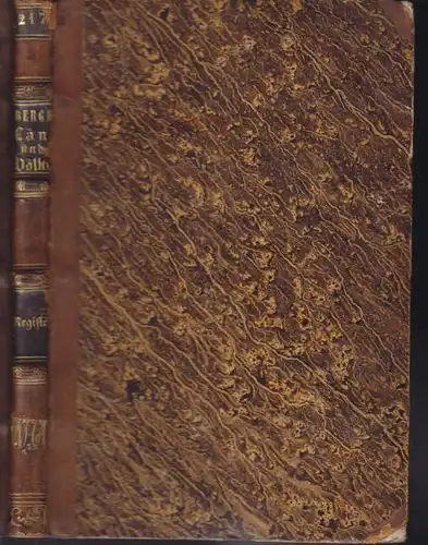 BERGHAUS, Allgemeine Länder- und Völkerkunde.... 1846