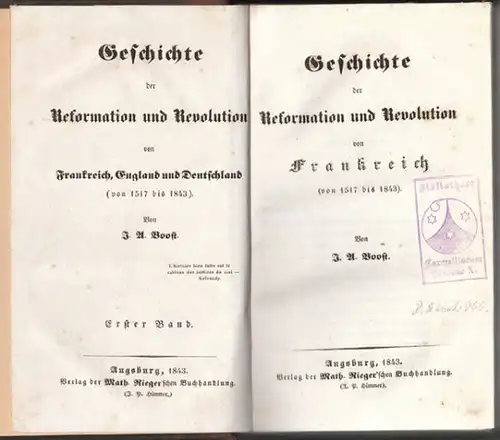 BOOST, Geschichte der Reformation und... 1843
