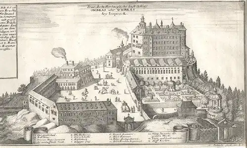 Das Ertz-Herzogliche Lust-Schloß Ombras oder... 1700