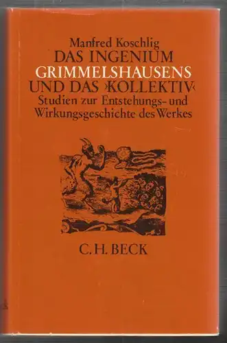 KOSCHLIG, Das Ingenium Grimmelshausens und das... 1977