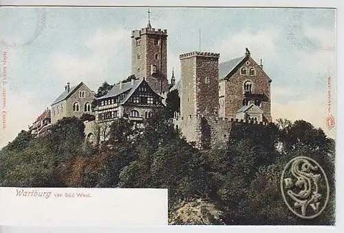 Wartburg von Süd West. 1890