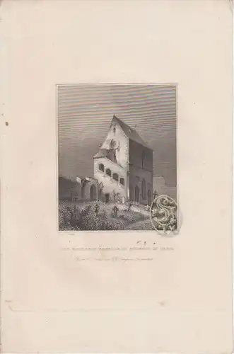 Die Michaels-Kapelle zu Schwatz in Tirol. 1842