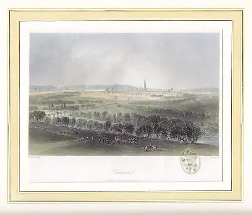 Vienna. (Looking across the Glacis). 1845