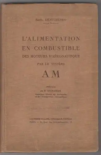 DEMTCHENKO, L'alimentation en combustible des... 1937