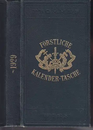 MOCKER, Frommes forstliche Kalender-Tasche... 1929
