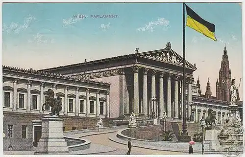 Wien. Parlament. 1910