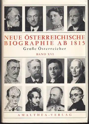 Neue österreichische Biographie ab 1815. 1965