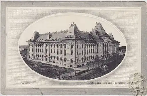 Bucuresti. Palatul Ministerului lucrarilor Publice.