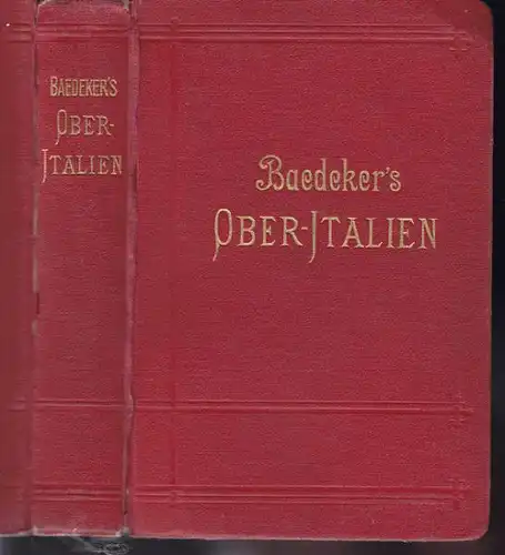 BAEDEKER, Oberitalien mit Ravenna, Florenz und... 1906