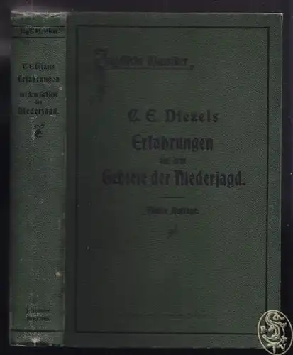 DIEZEL, Erfahrungen aus dem Gebiete der... 1890