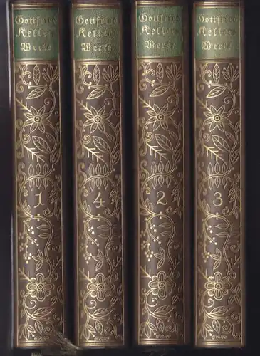 KELLER, Gesammelte Werke. (Eingeleitet v.... 1922
