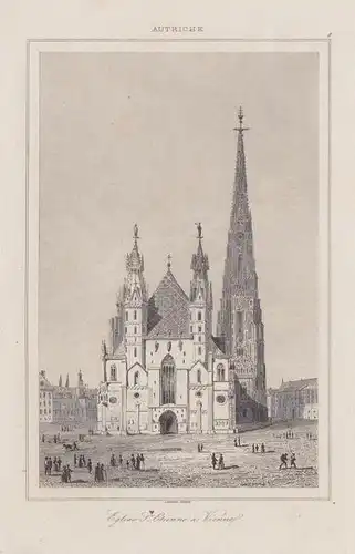 Eglise St. Etienne à Vienne. 1840