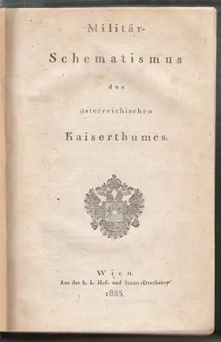 Militär-Schematismus des österreichischen... 1835
