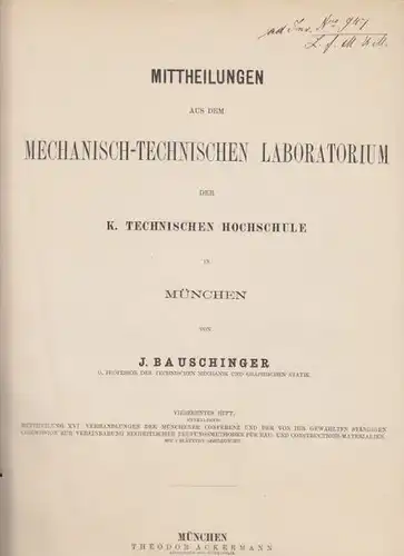 Verhandlungen der Münchener Conferenz und der... 1886