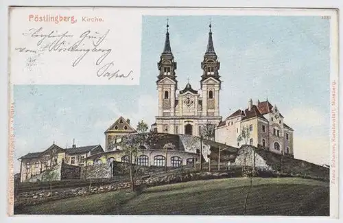 Pöstlingberg, Kirche. 1890