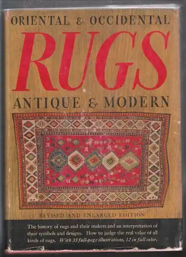 HOLT, Oriental & Occidental Rugs. Antique &... 1937