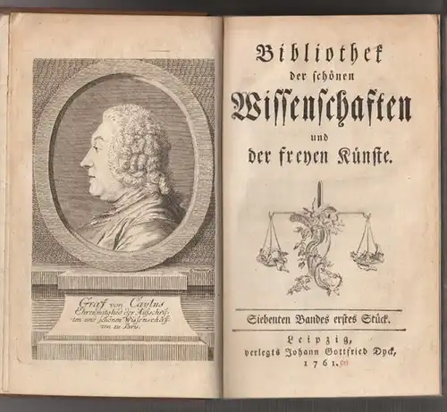 Bibliothek der schönen Wissenschaften und der... 1761