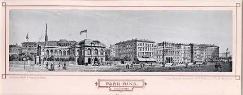 PETROVITS, Park-Ring. Stadtseite. 1885