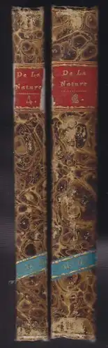 ROBINET, De la nature. 1763
