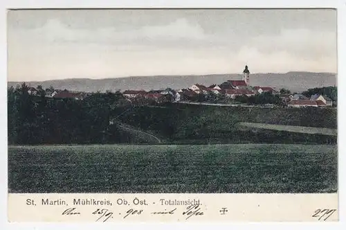 St. Martin. Mühlkreis, Ob.-Öst. - Totalansicht. 1900