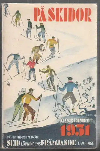 NORDENSON, Pa skidor 1931. Föreningens för... 1931