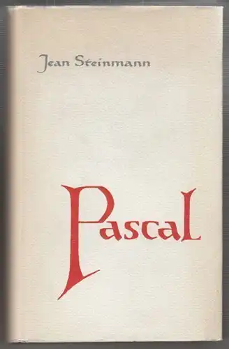 STEINMANN, Pascal. 1954