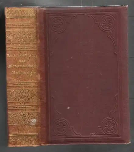 STRODTMANN, Amerikanische Anthologie. Aus dem... 1890