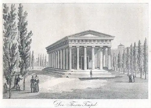 Der Theseus Tempel. 1810