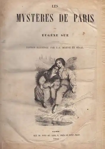 SUE, Les mystères de Paris. Edition illustrée... 1851
