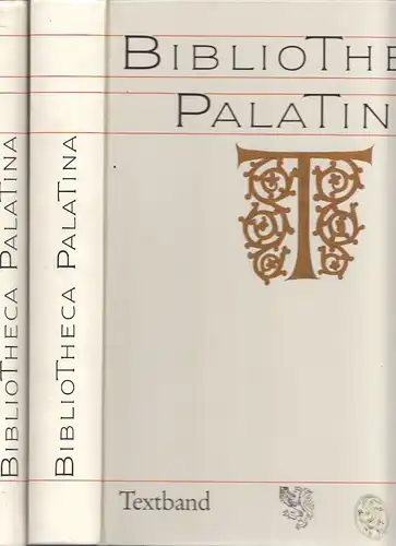 BIBLIOTHECA PALATINA. Hrsg. v. Elmar MITTLER u.a. Katalog zur Ausstellung vom 8 