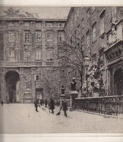 KASIMIR, [Wien. Innerer Burghof mit Schweizertor]. 1918