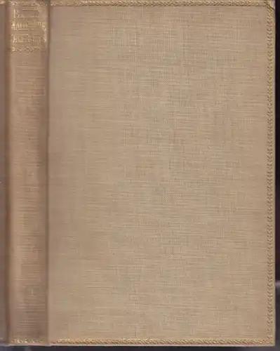 PATER, Imaginäre Portraits. Deutsche Übertr. v.... 1903