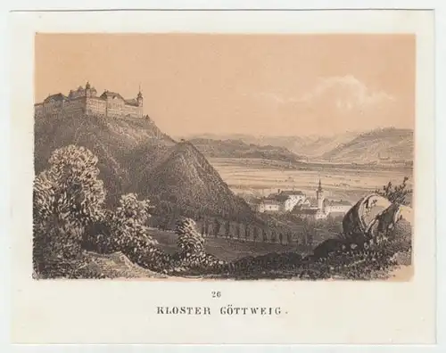 Kloster Göttweig. 1860