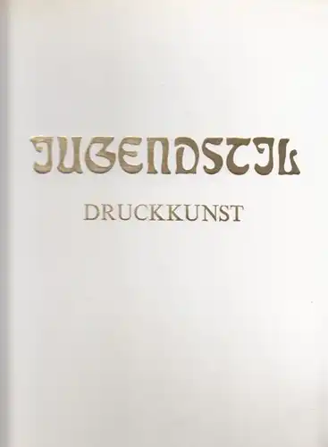 HOFSTÄTTER, Jugendstil. Druckkunst. 1973