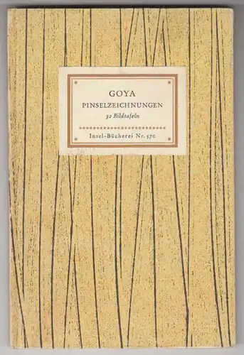 Francisco Goya. Pinselzeichnungen. 1953