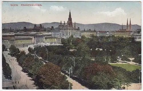 Wien. Franzensring. 1910