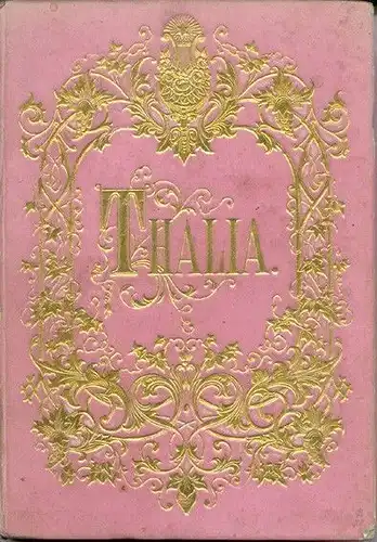 THALIA. Taschenbuch für 1867. Red. v. Friedrich... 1866 1229-02