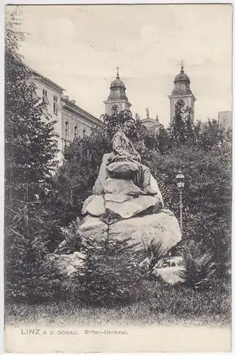 Linz A. D. DONAU. Stifter-Denkmal. 1900