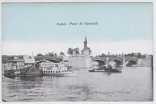 Paris. Pont de Grenelle 1900