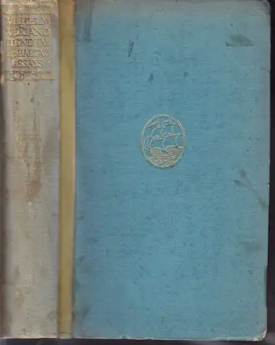 WEIGAND, Stendhal und Balzac. Essays. 1911