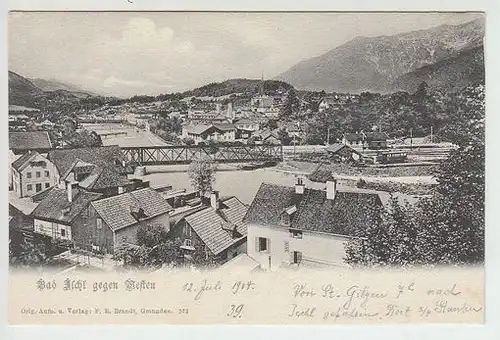 Bad Ischl gegen Westen. 1890