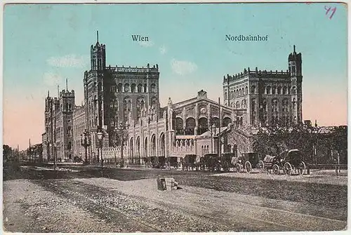 Wien. Nordbahnhof. 1900