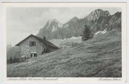 Austria-Hütte 1630 m am Brandriedl. Dachstein... 1910