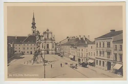 St. Pölten, Rathausplatz. 1900