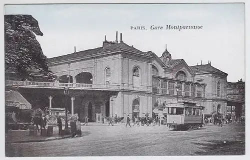 Paris. Gare Montparnasse 1900