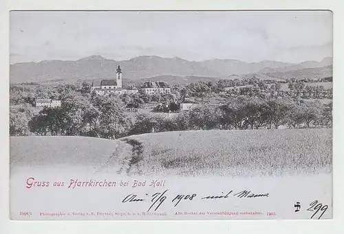 Gruss aus Pfarrkirchen bei Bad Hall. 1905