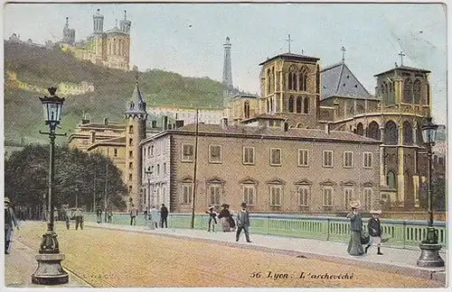Lyon. L'archevêvé. 1910