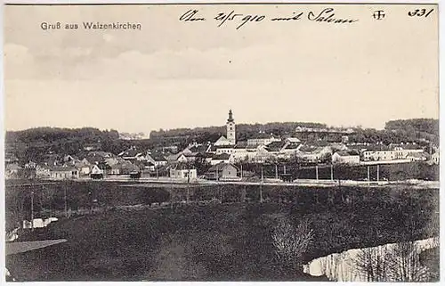 Gruß aus Waizenkrichen. 1909