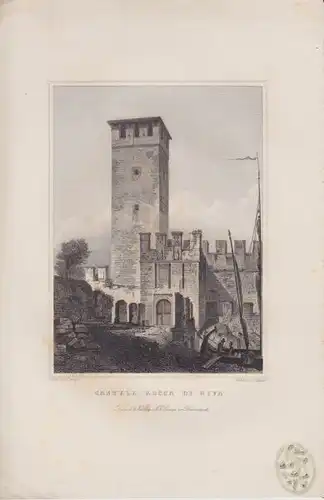 Castell Rocca di Riva. 1842