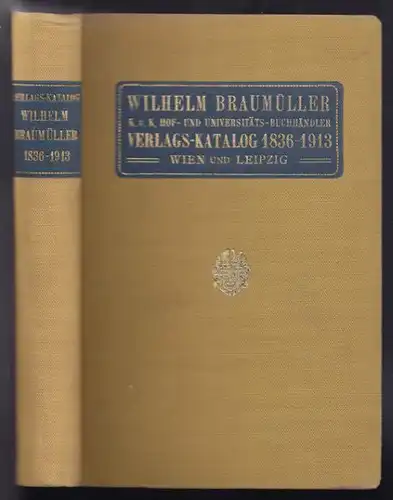 Verlagskatalog von Wilhelm Braumüller. 1914